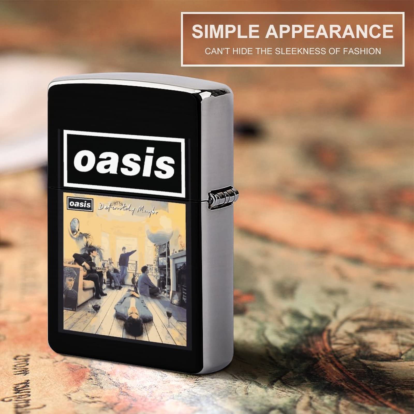 Amazon.co.jp: ZIPPO兼用ケース オアシス OASIS バンド ジッポライター