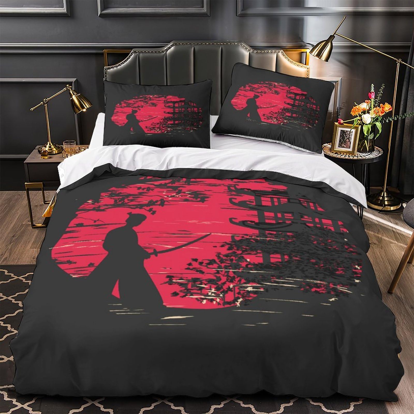 Housse de couette voiliers hypoallergénique anti-acariens 200x200cm pour un sommeil sain sans irritations