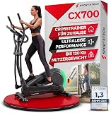 Sportstech - CX700 Elliptica Trainer, Professional Electric Fitness Home Bike, Smart Electric Bike for Home with Magnetic Brake and LED System, 12 Programs + HRC and Watt Mode - 1