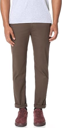 Ben Sherman Mens Slim Stretch Chino Pants, Dark Forest, 30