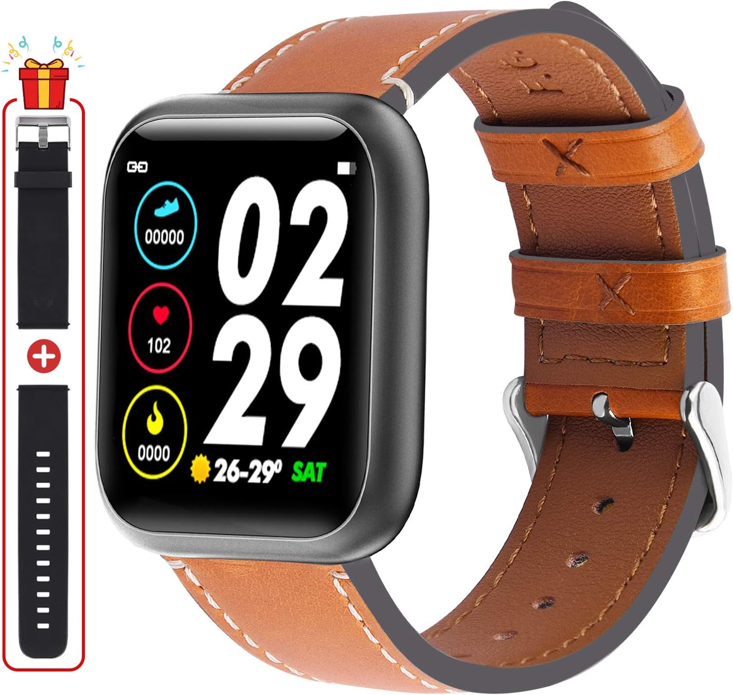 fitness tracker con touch screen