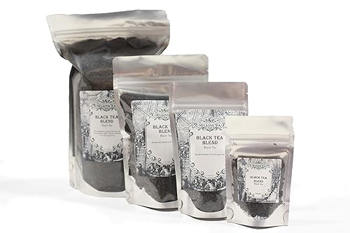 Nelson's Tea - Frambuesa Earl Grey - Té negro de hojas sueltas - Té negro, frambuesas secas y pétalos de cártamo - 2 oz.