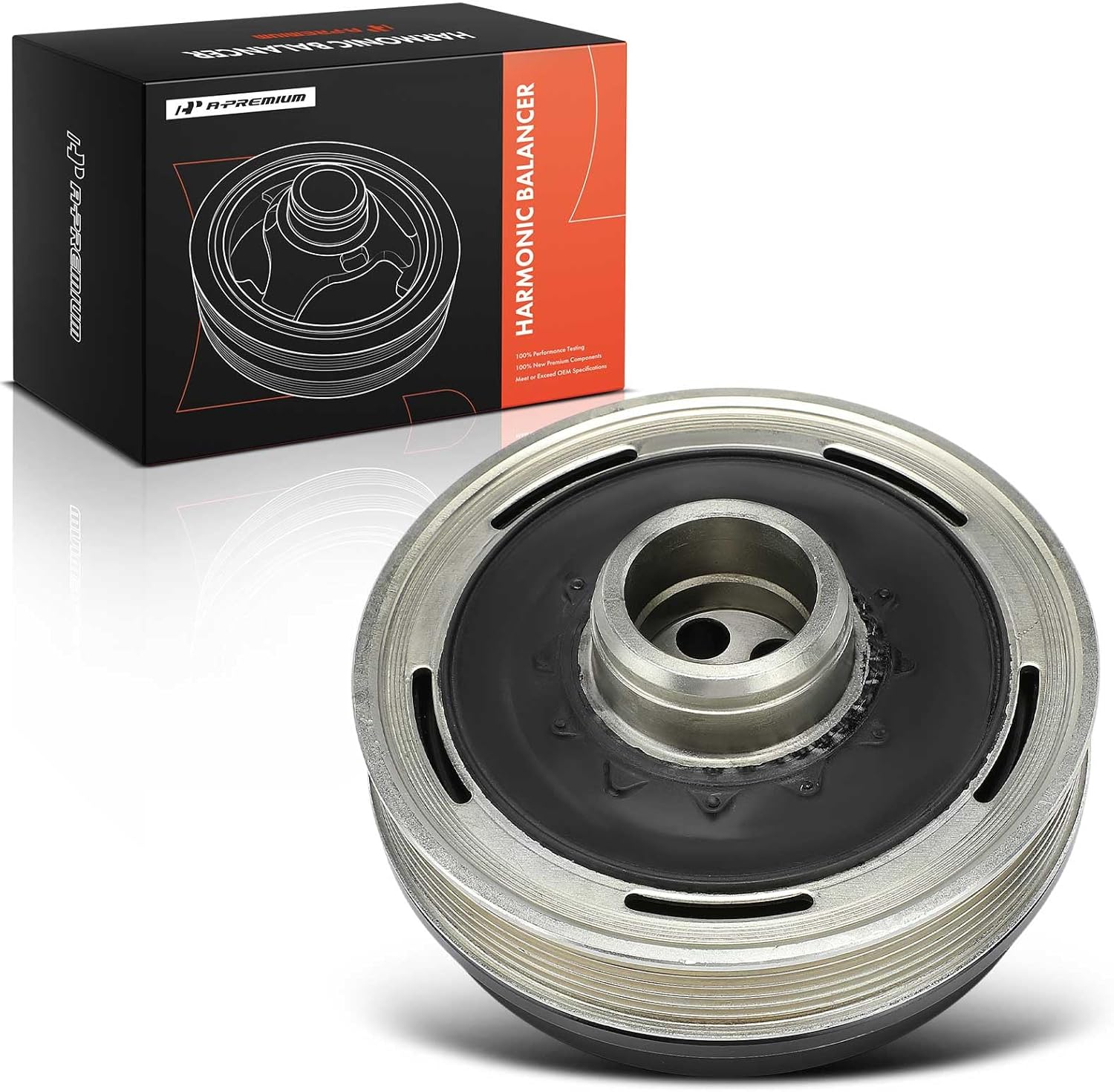 A-Premium Engine Harmonic Balancer Crankshaft Pulley for BMW X1 X2 Mini Cooper