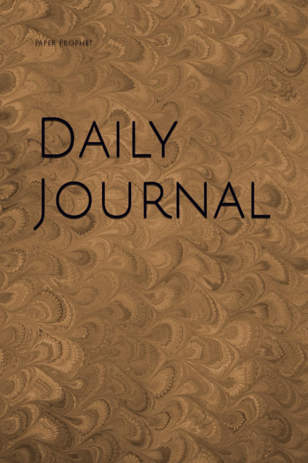 Independently published Brown Minimalist Journal