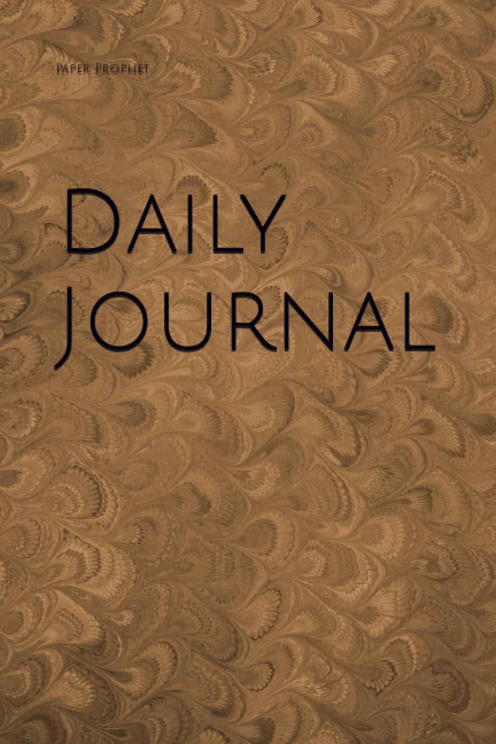 Independently published Brown Minimalist Journal