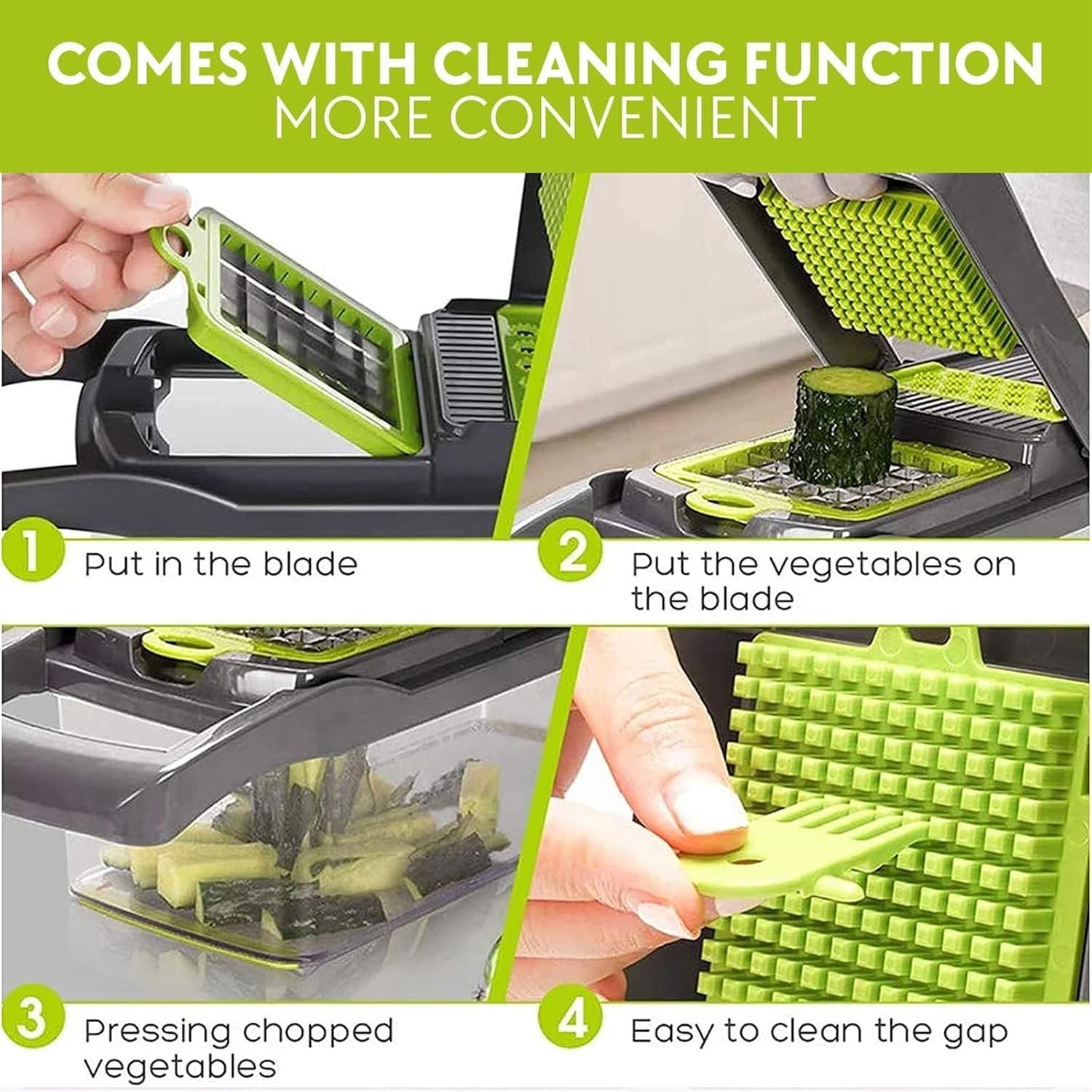 Mandoline Slicer Veggie Food Chopper Vegetable Cutter Tomato Carrot Grater Cheese French Onion Shredders Kitchen Tool