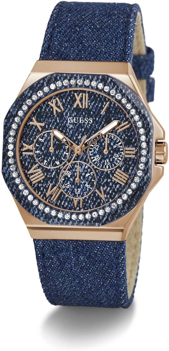 Amazon | [Sequel] 腕時計 GUESS GW0753L5 ブルー | 腕時計