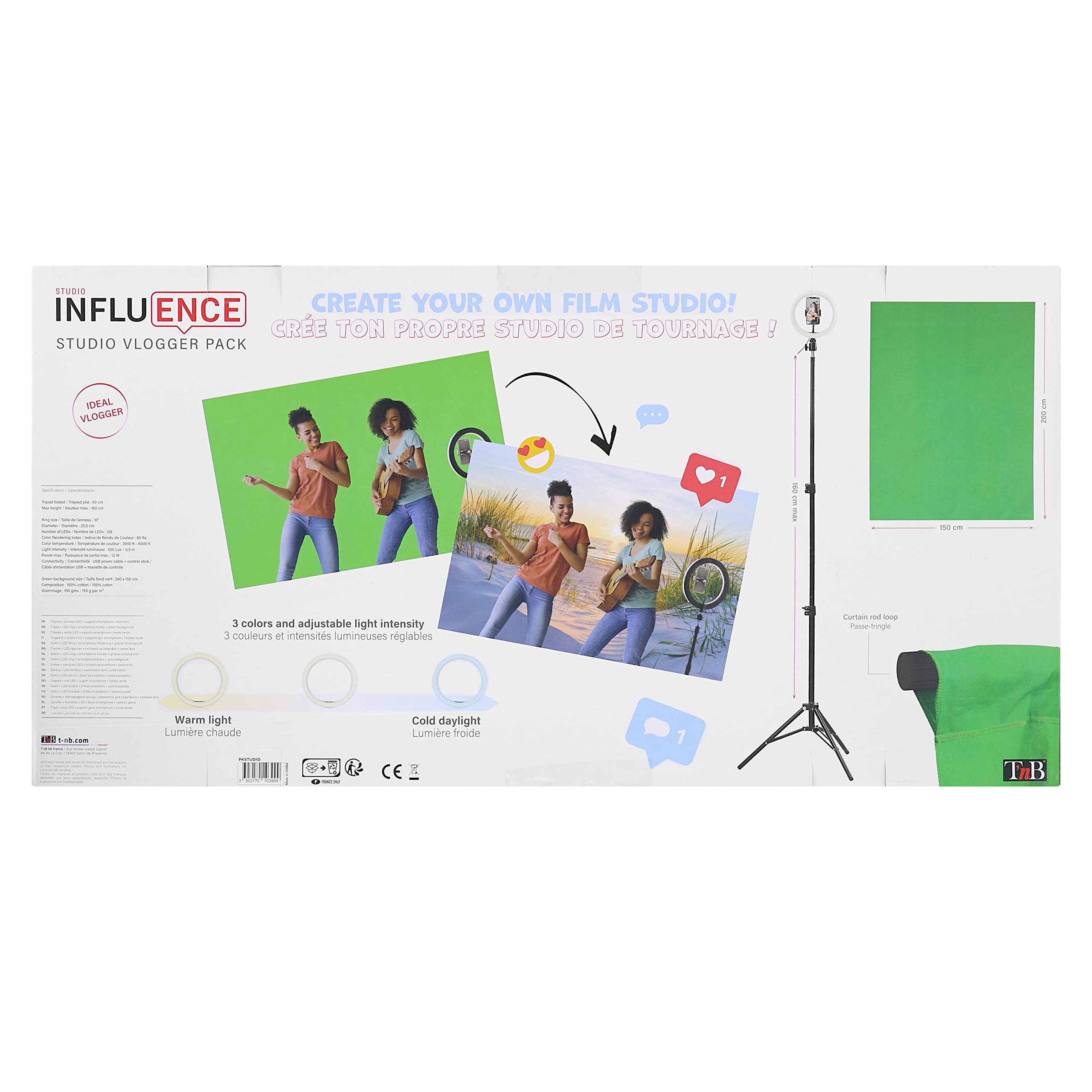 Pack Vlogger Studio - Influence