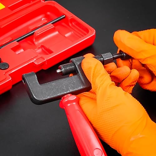 Miniatura 6 de Sealey VS779 - Rompacadenas y remachadora para motocicleta, multicolor