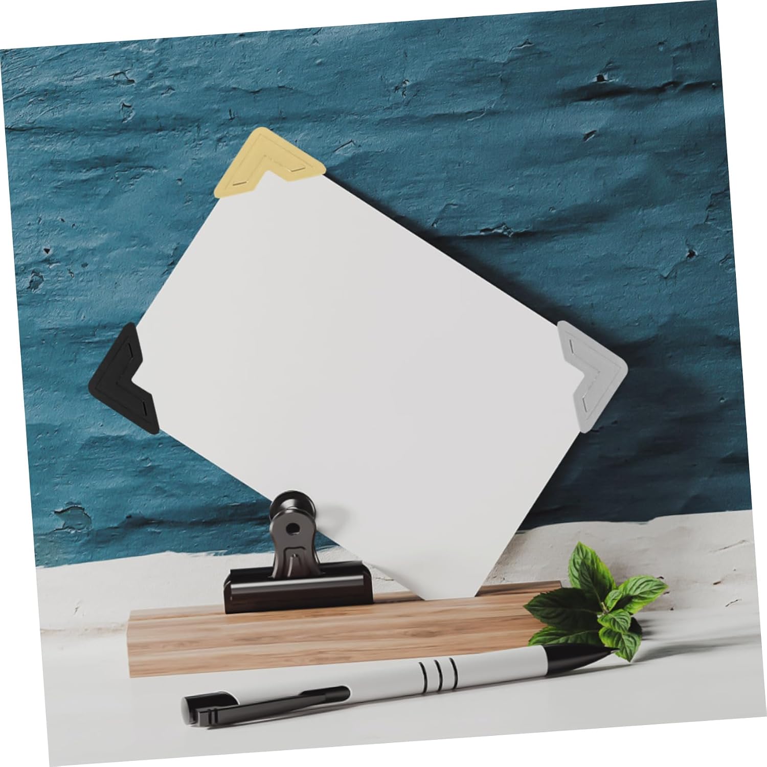 VILLFUL Scrapbook Photo Corners 10 Self-Adhesive Corner Stickers DIY Photo Mounting Tabs for Albums