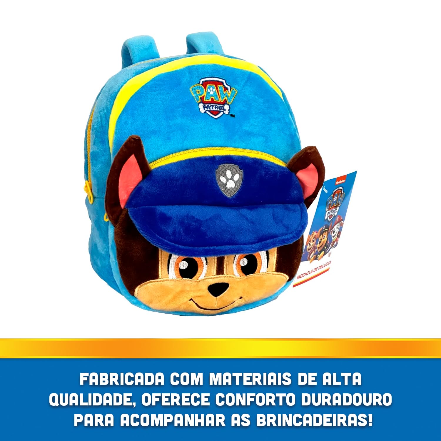 Mochila Pelucia Infantil Chase Patrulha Canina – Candide em promoção! Veja a oferta e mais achadinhos de Mochilas escolares 5 Hoje é o melhor dia para comprar Mochila Pelucia Infantil Chase Patrulha Canina – Candide com aquele preço maroto! Promoção! Aproveite a oferta! 5