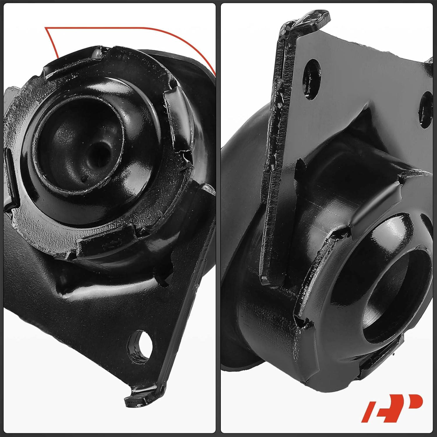 A-Premium 3PCS Engine Motor Mount and Transmission Mount Kit Compatible with Toyota Tacoma 2005-2015 4.0L, RWD, Manual Transmission Only, Replace# 1236131081, 123710P020