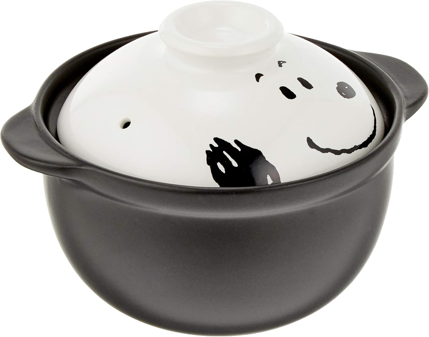 Amazon Peanuts ピーナッツ スヌーピー フェイス 土鍋 一人用 650ml れんげ オンライン通販