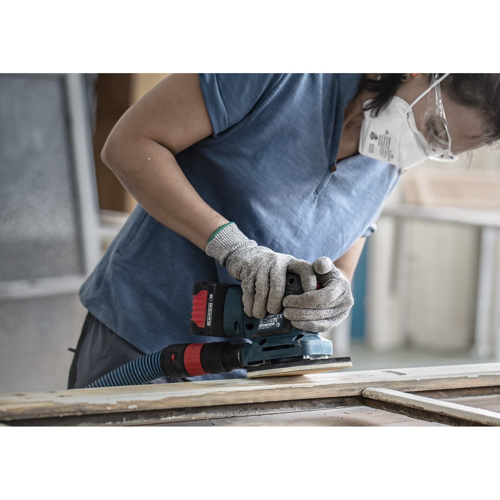 Bosch Professional Expert C470 Sandpaper - 50 Sheets, 93x186 Mm, Grit 100, For Orbital Sanders