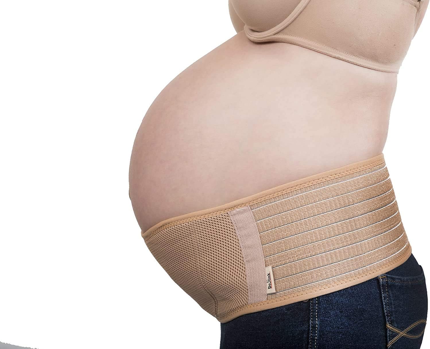 Pregnancy Support Maternity Belt - Belly Band for Pregnancy Back Support - Breathable Brace Abdomen Lumbar & Lower Back Pain Relief