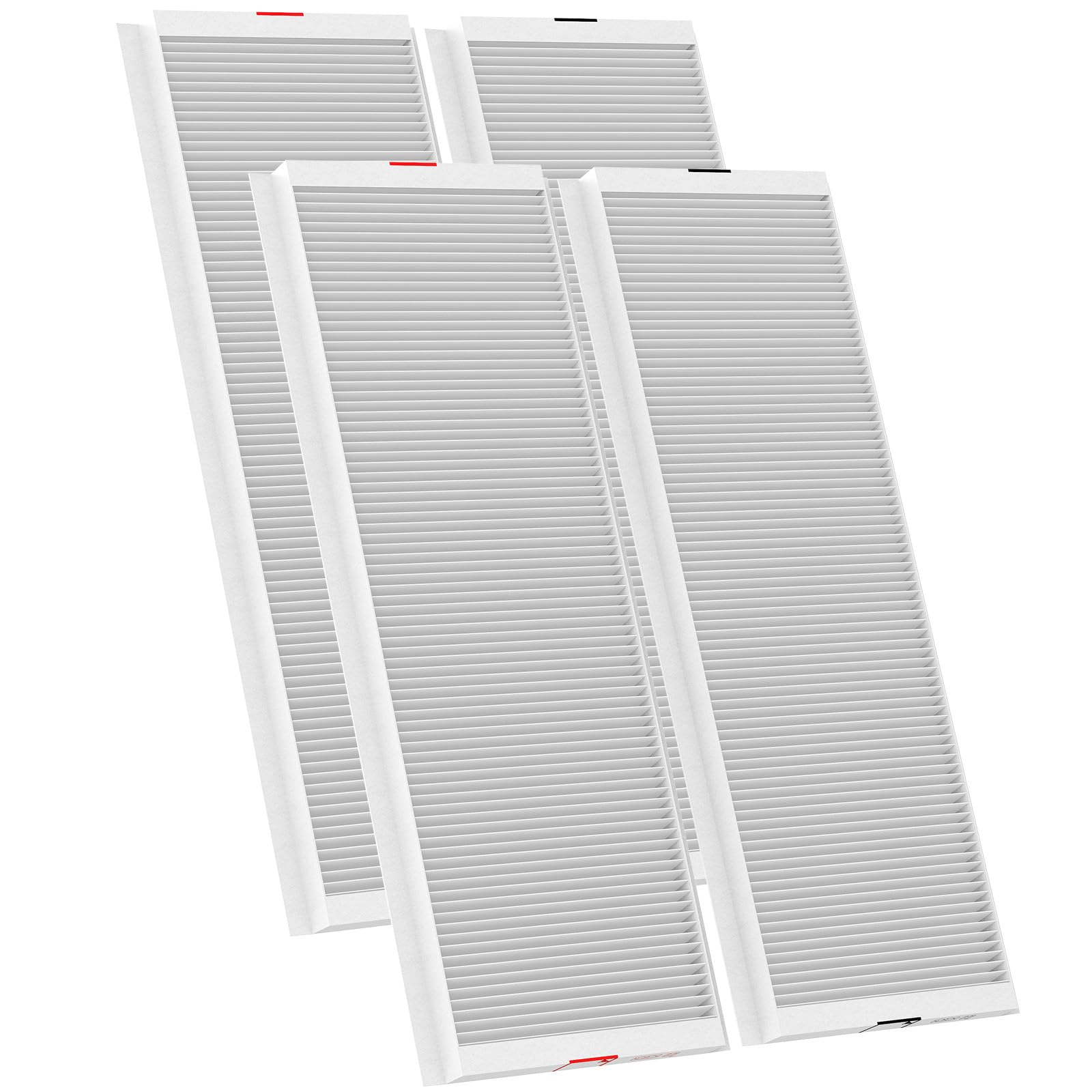 2x Filterset für Zehnder ComfoAir Q350/450/600 Lüftungsgeräte, G4 (Aufnahme) und F7 (Förderstrom), für Zehnder Filter Comfoair Q350, Ersetzt Original für Zehnder 400502013