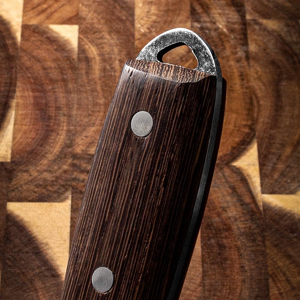 Meat Cleaver,Cleaver Knife, Butcher Kitchen Knife High Carbon Steel Serbian Chef Knife Forged Vegetable Cooking Cleaver Cutting Slicer Meat Knife Covers