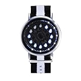 Wild for Life Anime Saint Zodiac Seiya Constellation Collector's Edition Touch LED Watch (Silver)