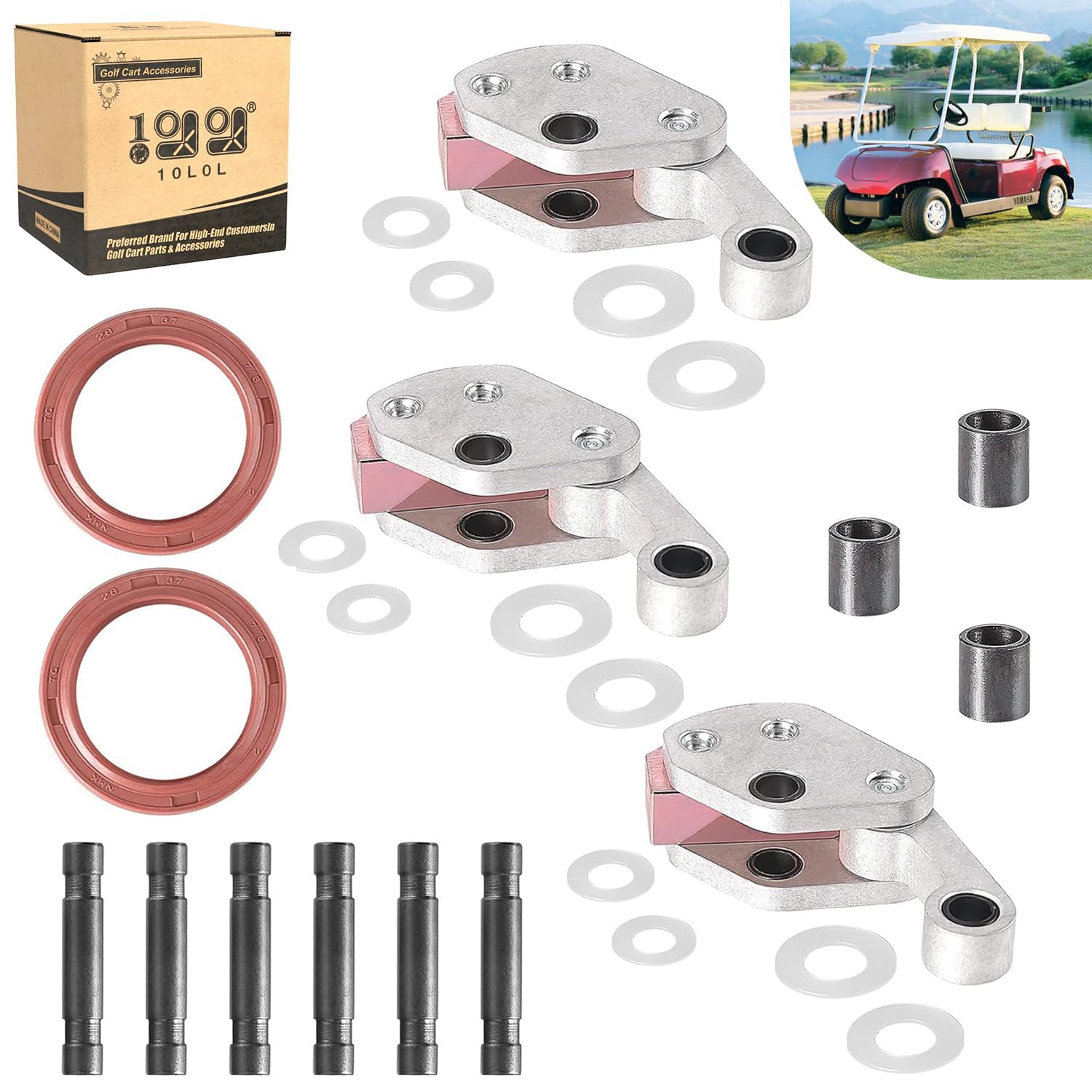 Amazon.com: 10L0L Golf Cart Drive Clutch Repair Kit for Yamaha G2