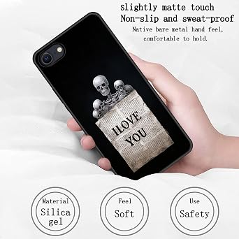 for iPhone 16e Case,Slim Shockproof TPU Soft Rubber Silicone Cover Phone Case for iPhone 16e,Skulls on Vintage Paper