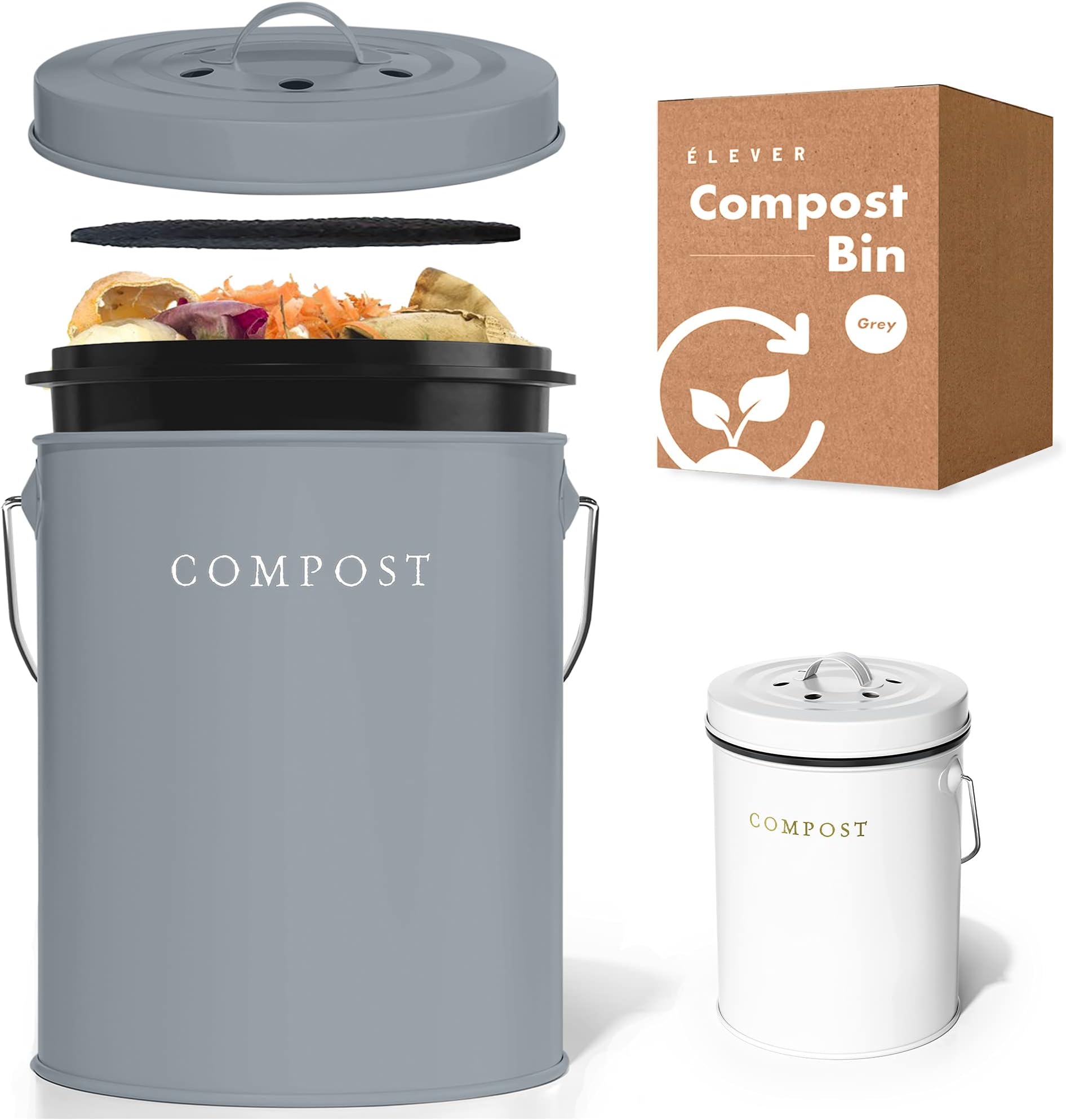 Compost Bin - Nordic Grey