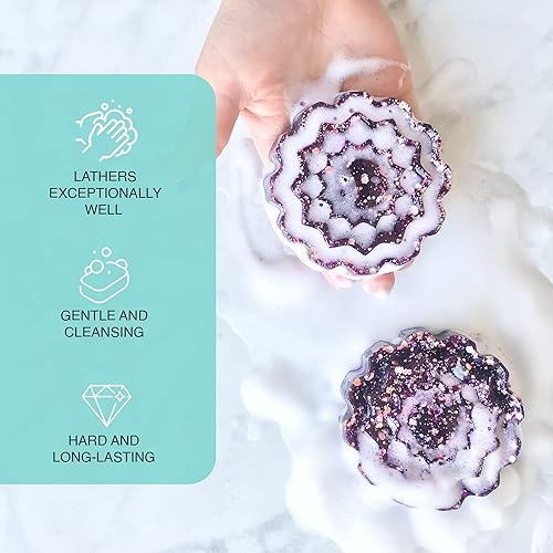 Miniatura 7 de Saponify  Base para jabón, haz tus propios jabones suaves de glicerina con nuestra base de grado profesional