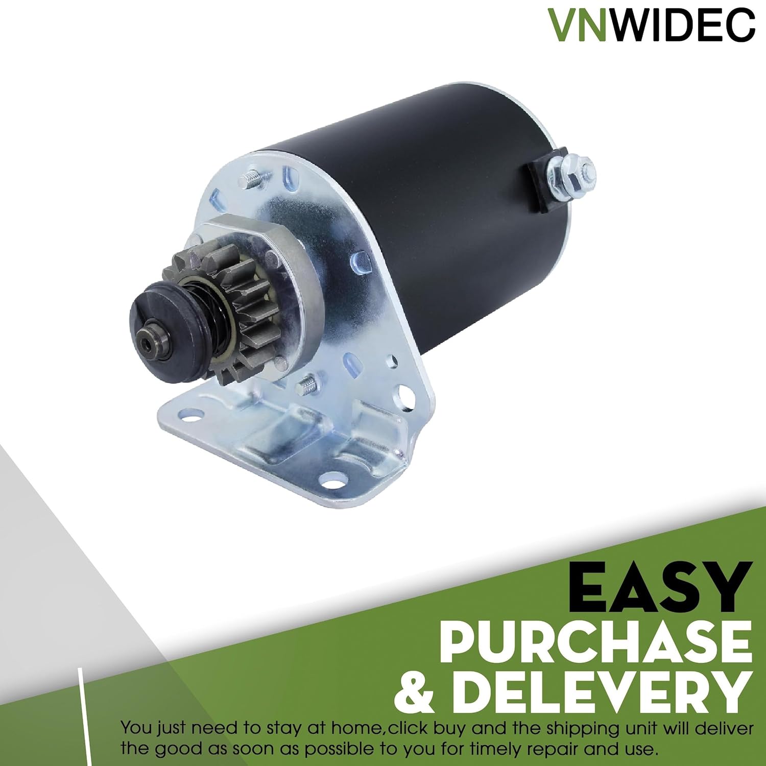 Starter Motor 16 Tooth Replacement for Craftsman 21Hp - 24 HP INTEK B.Riggs & S.tratton Engine