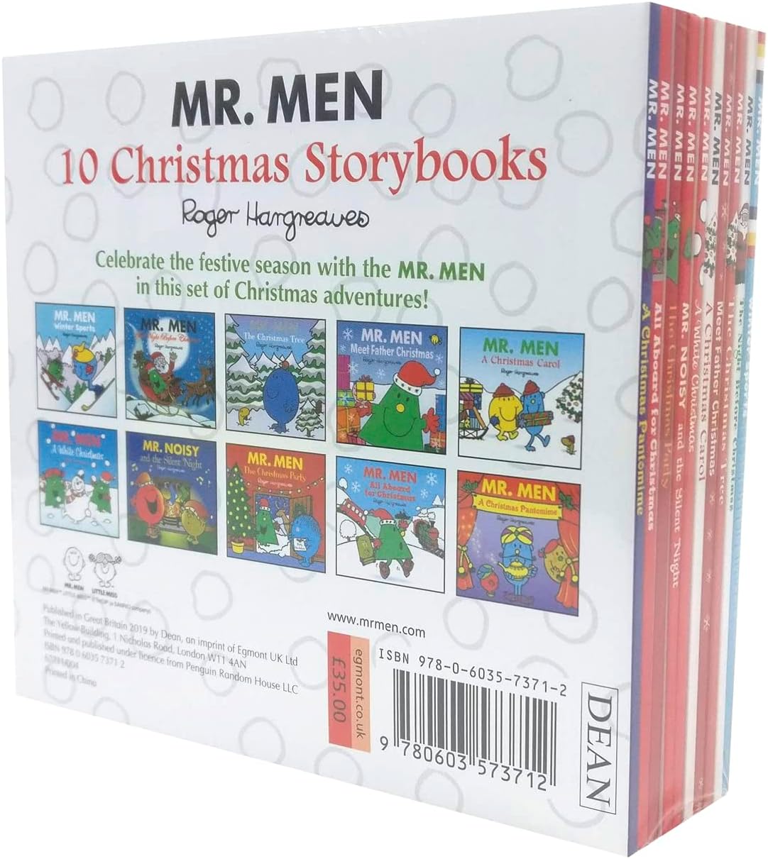 DEAN Mr Men Christmas Shrinkwrap Paperback – 7 Sept. 2017