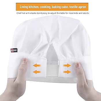 LOT DE 10 TOQUES CUISINIER 29cm Toque Et Chapeau De Cuisine