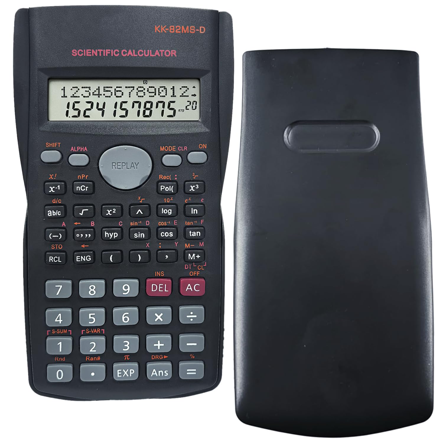 LEEPAT KK-82MS-D Portable Scientific Calculator
