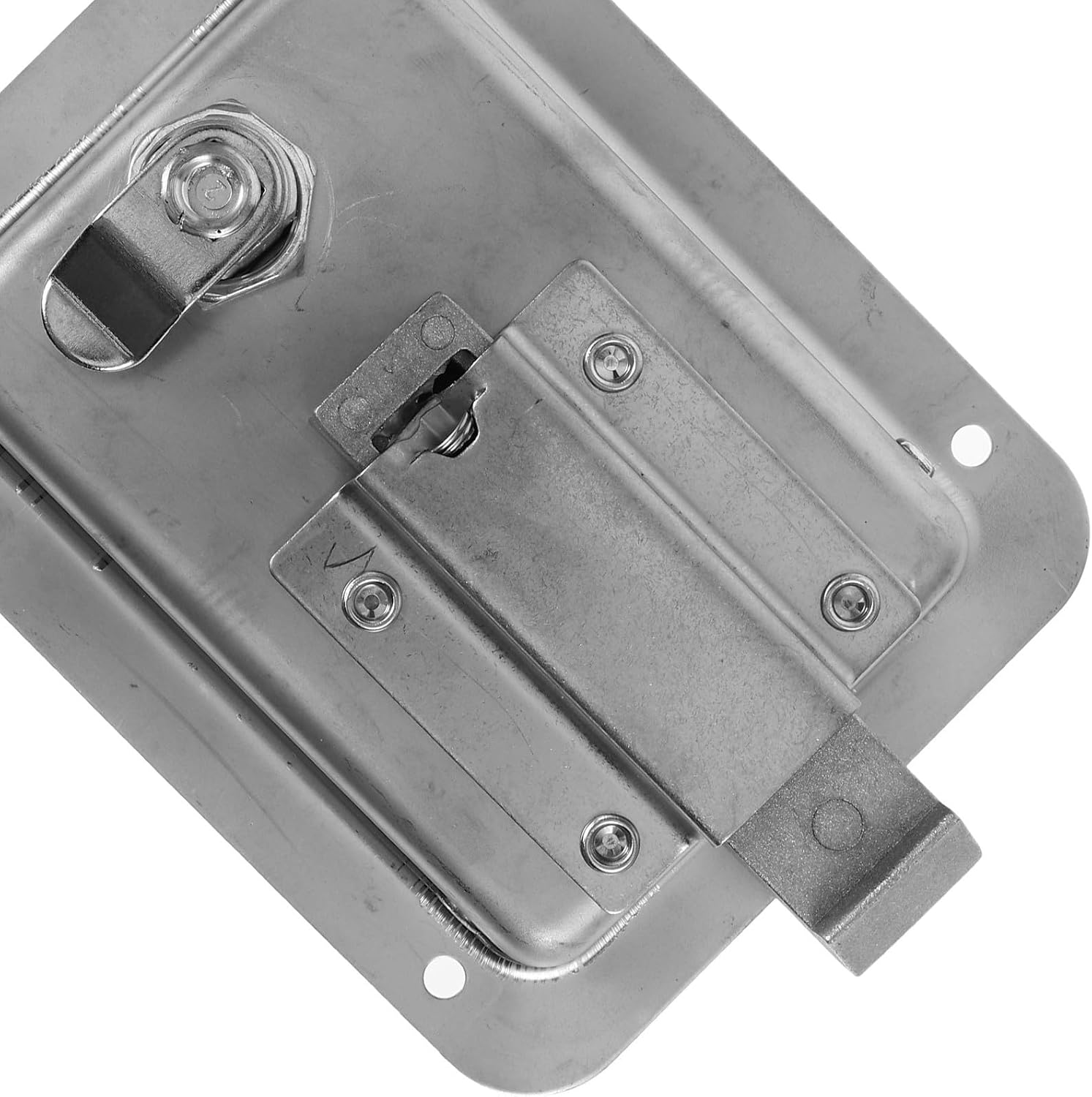 Stainless Steel Panel Lock for Trailer and Rv Doors, Recessed