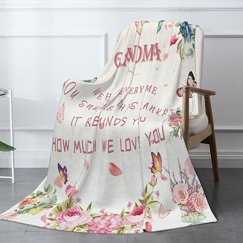 Miniatura 2 de Regalos para abuela, abuela, manta de regalo de cumpleaños para abuela, regalos para la abuela de parte de la nieta, ideas de regalos para la