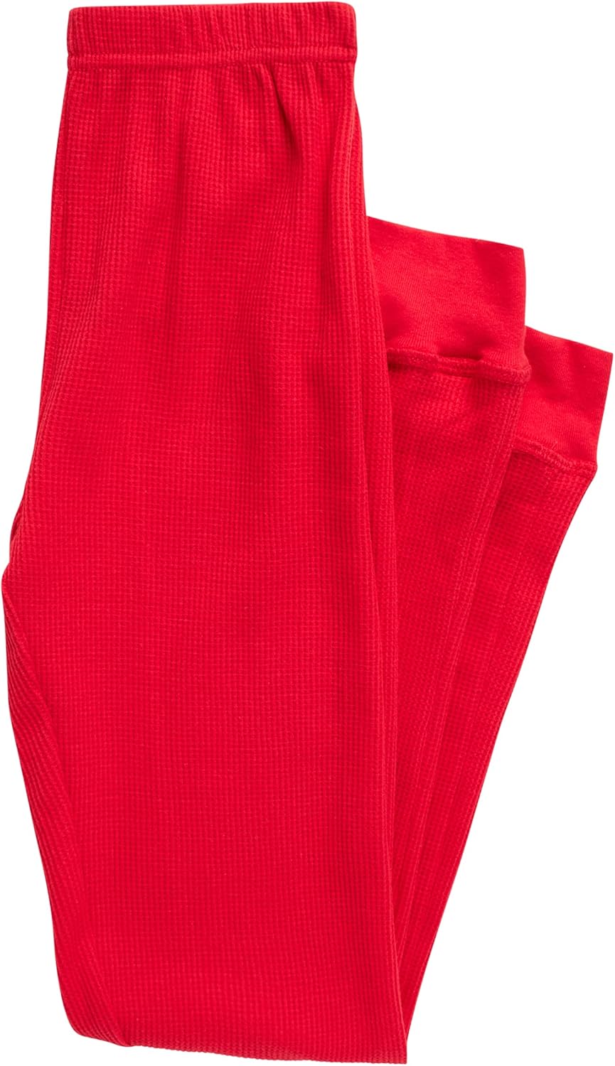 ONLY BOYS Warm-Waffle-Weave Long John Thermal Underwear Base-Layer Top and Pant Set: Clothing, Shoes & Jewelry