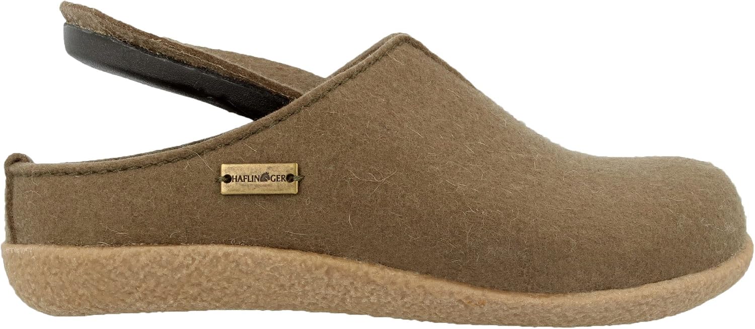 HAFLINGER Unisex Visby Felt Clog Slippers