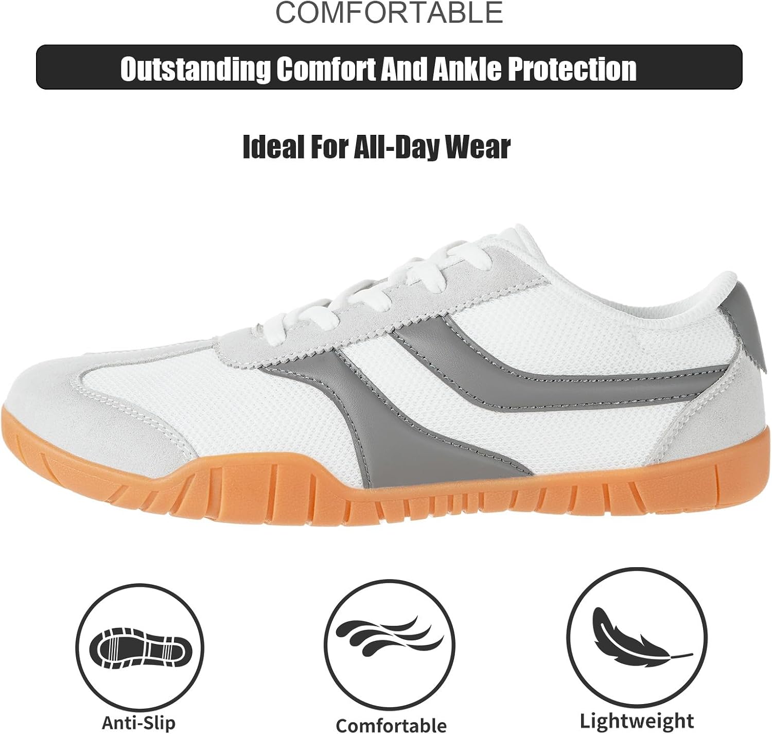 Sisttke Fashion Sneakers for Women Barefoot Shoes Walking Shoes image 4