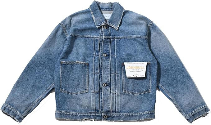 Amazon | [ジョンブル] デニムジャケット JEAN JACKET メンズ
