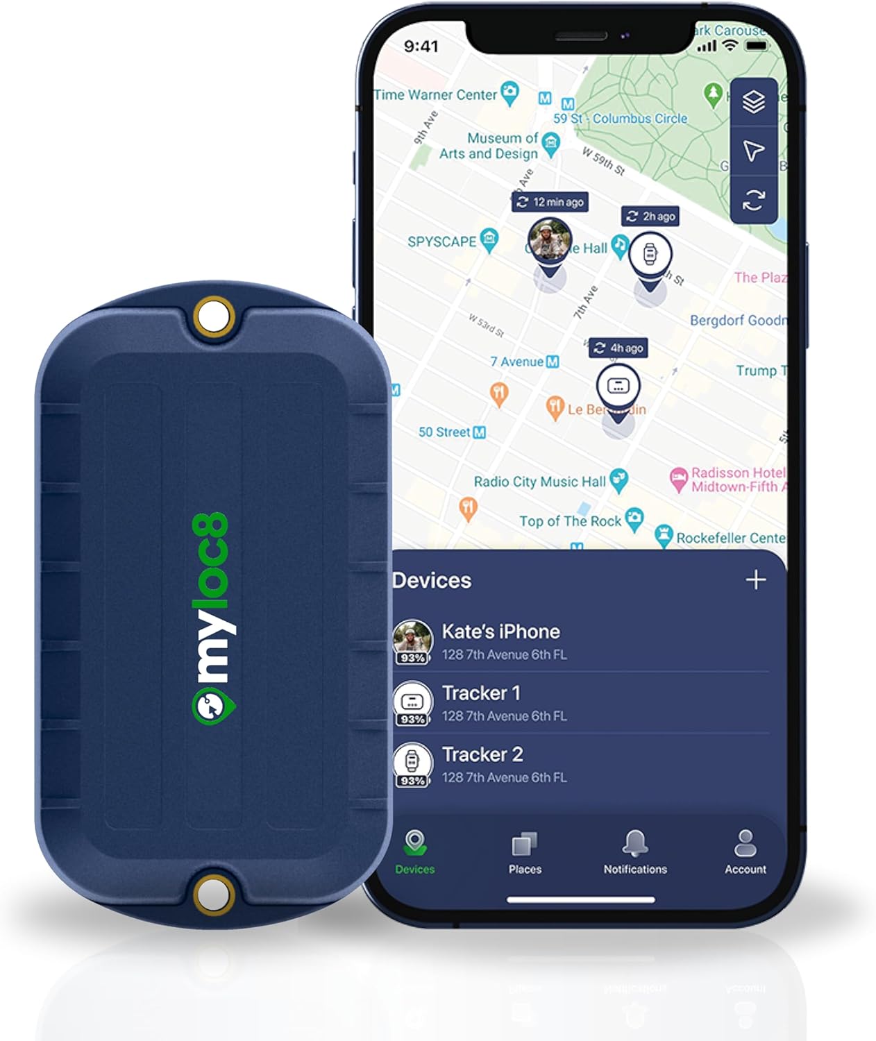 GPS Tracker for Vehicles & Assets – Long Battery Life Up to 8 Years, Real-Time Location, Tamper & Door Alerts, Waterproof Rugged IP69K, Indoor WiFi Tracking, LTE Cat.M & NB-IoT Connectivity