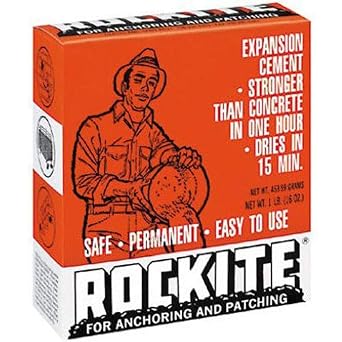 Company Hartline Store Cp. Rockite Expansion Cement 15 Min 1 Lb. Pack of 2