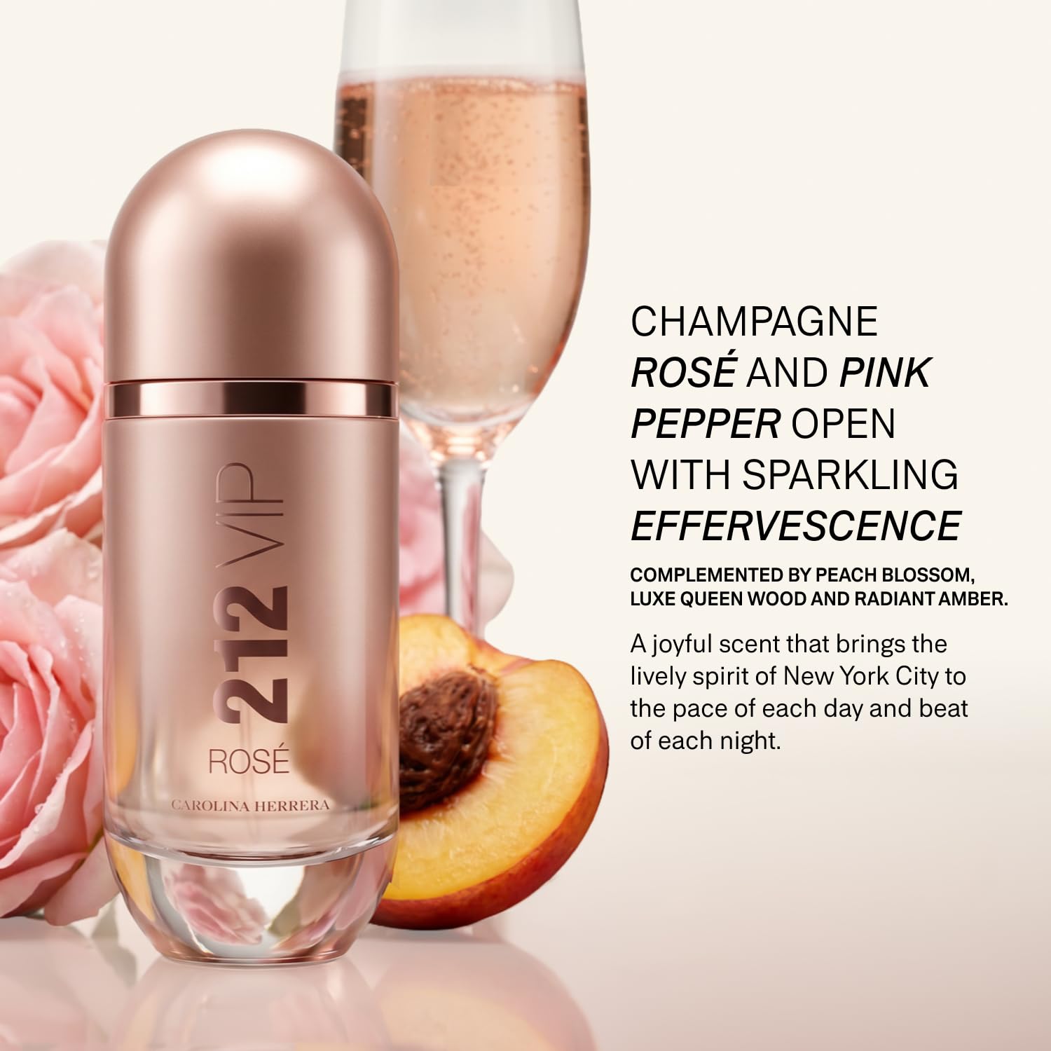 Amazon.com : Carolina Herrera 212 VIP Rose Women EDP Spray 4.2 oz