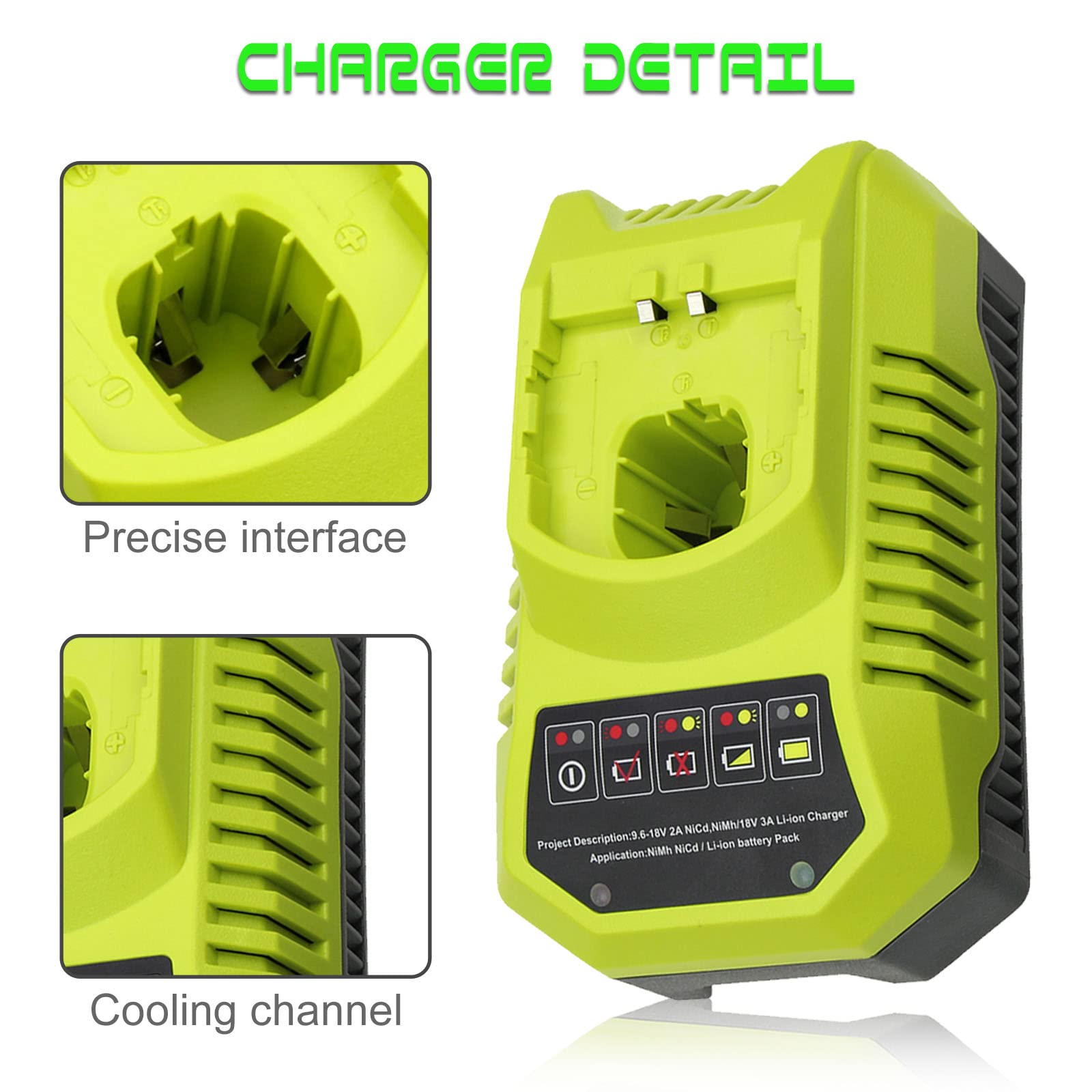 2X Original 18V 5Ah Akku für RYOBI One Plus Lithium RB18L50 P108 P104 Batterie