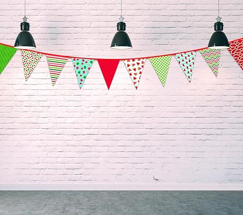 Miniatura 6 de Cartel de feliz cumpleaños de One In A Melon, decoración y suministros de fiesta de cumpleaños con temática de sandía, decoración y suministros de