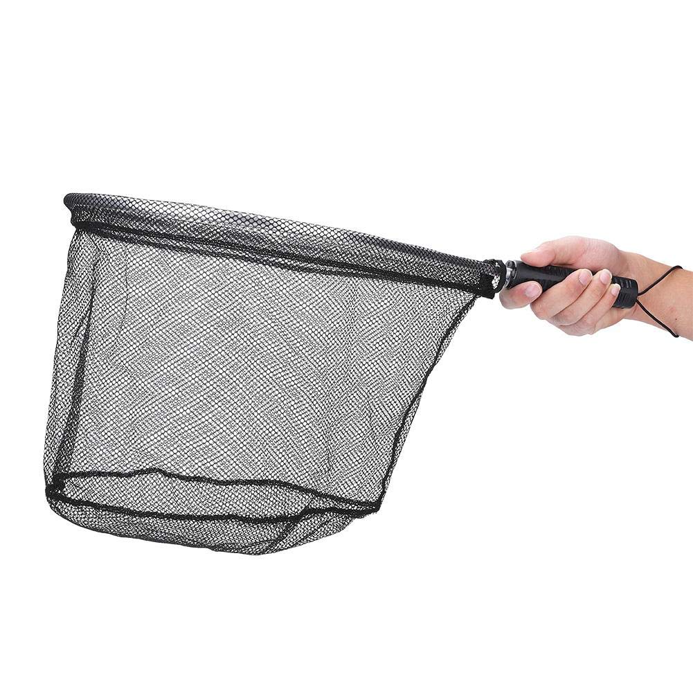 Dioche Filet à gain de pêche, cadre en alliage d'aluminium, filet d'atterrissage de pêche à mouche pour pêche en plein air