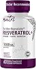 Suplemento de Resveratrol Nutri, 1000mg, 15x Más Biodisponible - 60 Cápsulas Veganas | Trans-Resveratrol de Ultra Alta Pureza - 15x Más Biodisponible con Quercetina Liposomal y Fisetina - Antioxidante, Longevidad 1