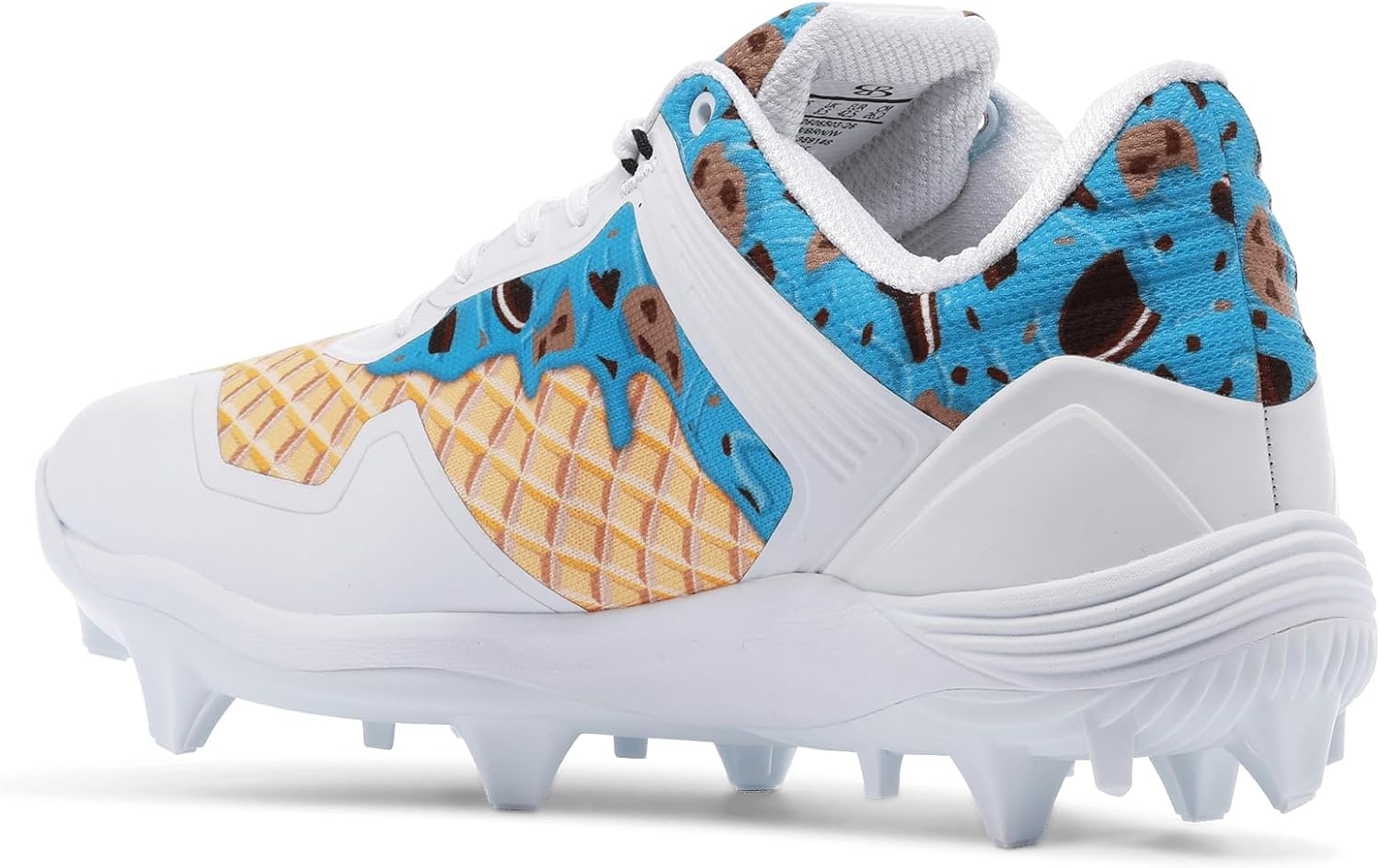 Boombah Viper Men's Molded Cleat - Ice Cream - Multiple Color Options - Multiple Sizes