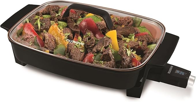 Sartén Eléctrico Familiar Antiadherente 1250W miniatura 3