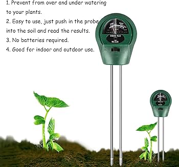 Flintronic Humidimètre de Sol Hydromètre, Capteur Humidité Sol Hygrometre  Plante, Soil Moisture Meter Soil Tester Jardinage Testeur de Sol Mètre  d'humidité (Pas Besoin de Batterie) : : Jardin