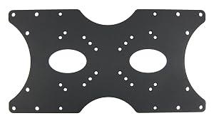 Mount Plus 201D VESA Monitor and TV Mount Extender Conversion Kit 100x100 200x200 Convert to 400 x 200