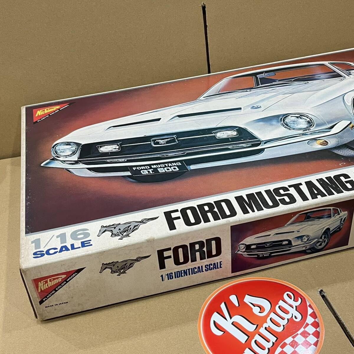 ニチモ　スロットカー　フォードマスタング　ファストバック　未組み立て 激レア ニチモ スロットカー フォードマスタング ファストバック