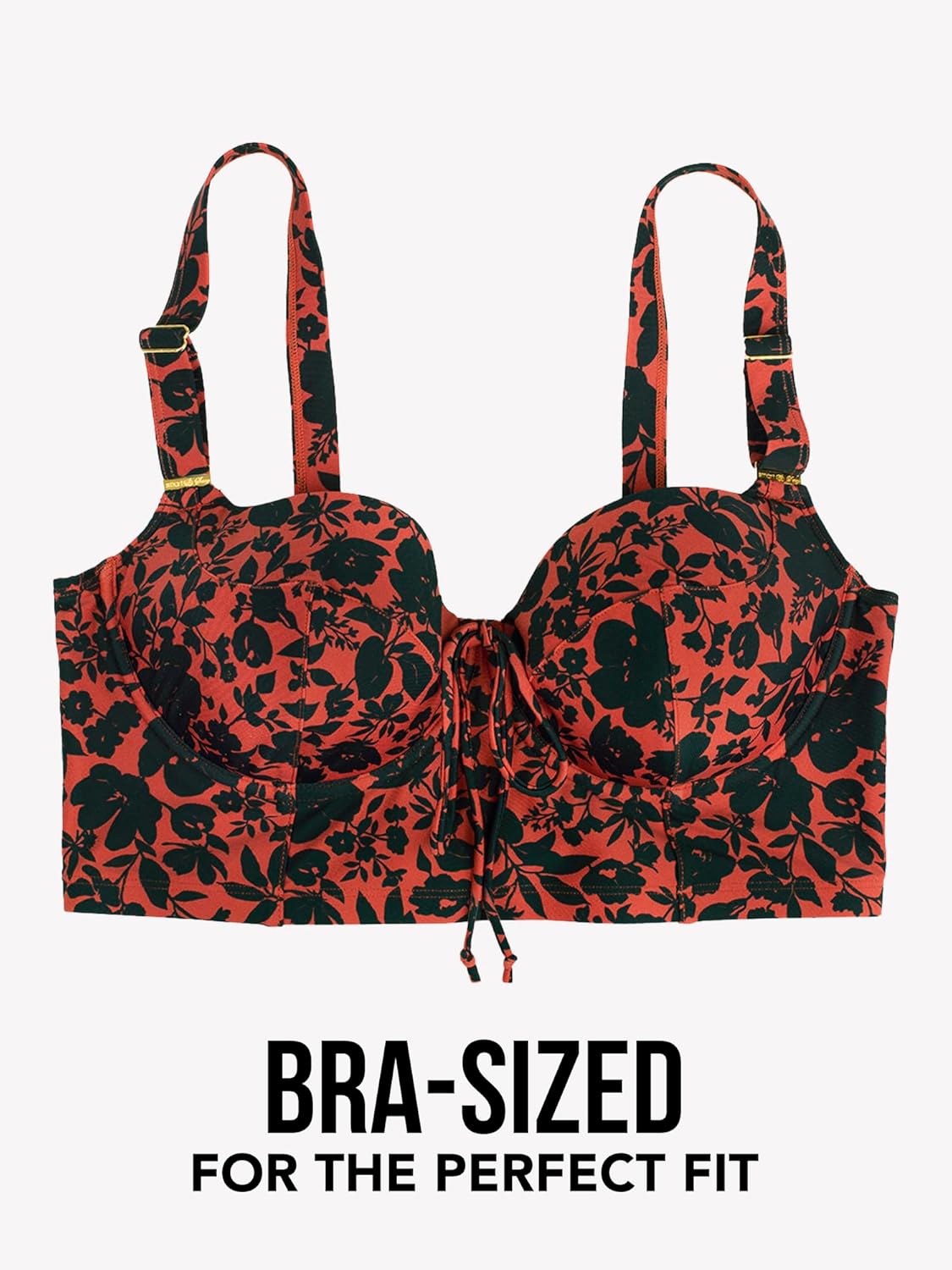 Smart & Sexy Womens Swimwear Lightly Lined Underwire Bikini Top - Image 4