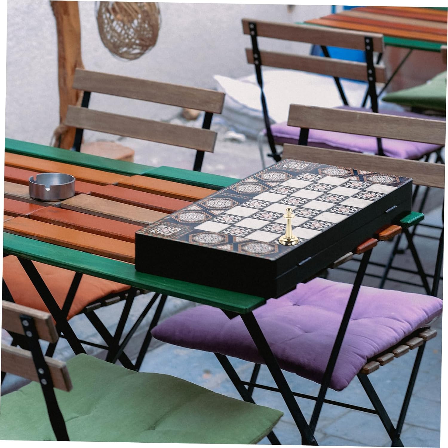 HANABASS Metal Win Marker for Poker Wheel Gold Color Game Accessory for Parties Table Games Versatile 10-Piece Set